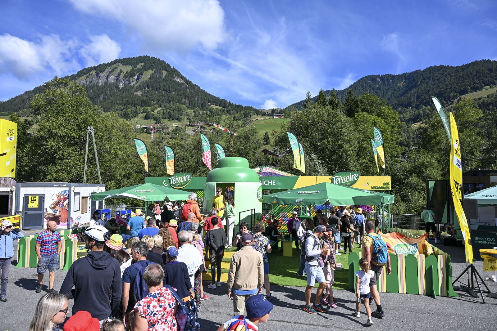 Public sur les routes du Tour