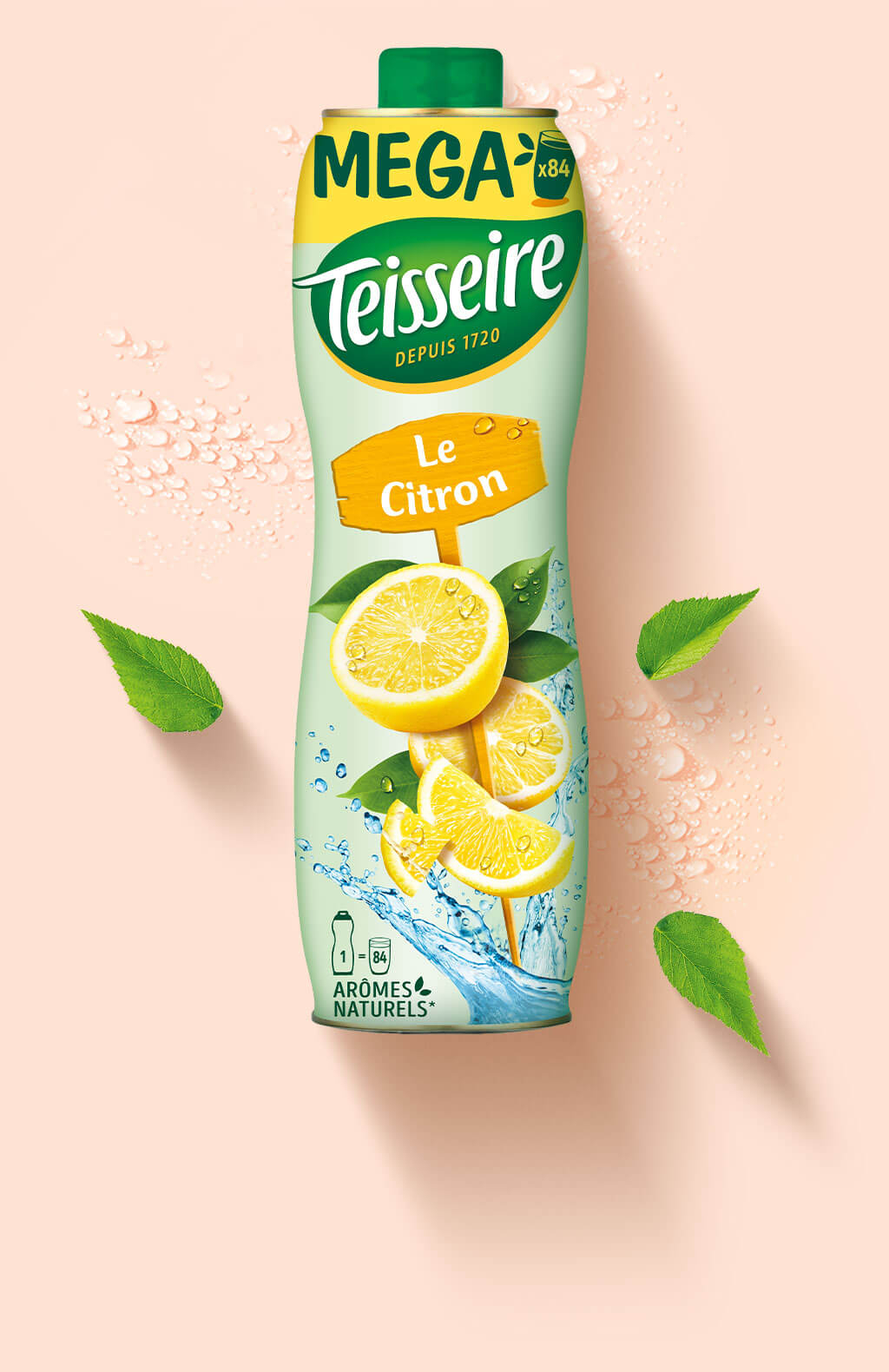 Bidon de sirop mega citron Teisseire Bidon de sirop mega citron Teisseire