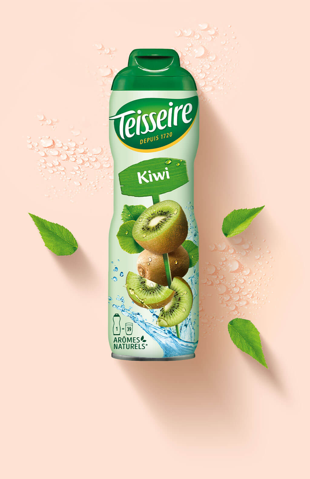 Bidon de sirop kiwi Teisseire